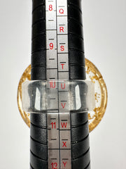 Sobral - Metalique "Moscou Metalique" Resin Ring ( 003605 ) - Size UK V / US 10.5