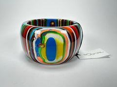 Sobral - Pop Art "PB 50" Solid Resin Bangle ( 000932 )