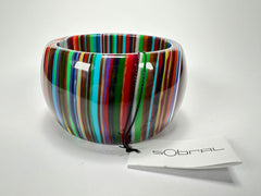 Sobral - Pop Art "PB 50" Solid Resin Bangle ( 000932 )