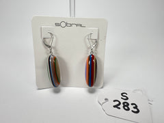 Sobral - Pop Art "Andy" Resin Earrings ( 005468 )