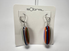 Sobral - Pop Art "Andy" Resin Earrings ( 005468 )