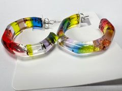 Sobral - Sobralita "Itaoca" Resin Earrings ( 005378 )