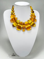 Sobral - Terra "Marou" Resin Necklace ( 005422 )