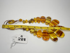 Sobral - Terra "Marou" Resin Necklace ( 005422 )