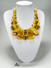 Sobral - Terra "Marou" Resin Necklace ( 005422 )