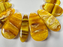 Sobral - Terra "Marou" Resin Necklace ( 005422 )