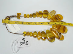 Sobral - Terra "Marou" Resin Necklace ( 005422 )