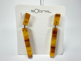 Sobral - Terra "Clarissa" Resin Earrings ( 002452 )