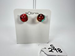 Sobral - Planets "Orbitalis" Pollock Resin Earrings ( 005456 )