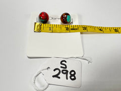 Sobral - Planets "Orbitalis" Pollock Resin Earrings ( 005456 )