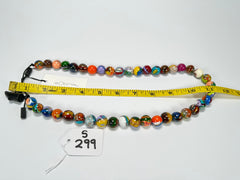 Sobral - Planets "Urano" Pollock Resin Necklace ( 005452 )