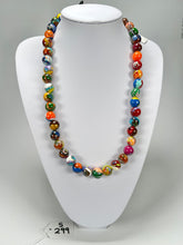 Sobral - Planets "Urano" Pollock Resin Necklace ( 005452 )