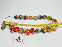 Sobral - Sobralita "Studio Pebbles" Resin Necklace ( 005224 )