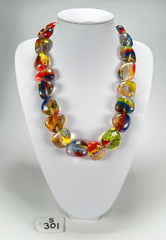 Sobral - Sobralita "Studio Pebbles" Resin Necklace ( 005224 )