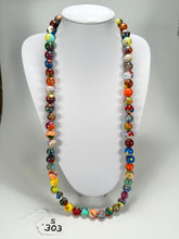 Sobral - Planets "Saturno" Pollock Resin Necklace ( 005451 )