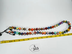 Sobral - Planets "Saturno" Pollock Resin Necklace ( 005451 )