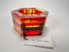 Sobral - Eco Amber "Mery" Elasticated Resin Bracelet ( 004575 )