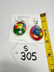 Sobral - Nuage "Inusitado" Resin Earrings ( 004195 )