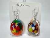 Sobral - Nuage "Inusitado" Resin Earrings ( 004195 )
