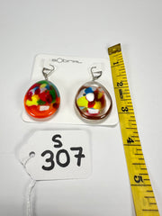 Sobral - Nuage "Inusitado" Resin Earrings ( 004195 )