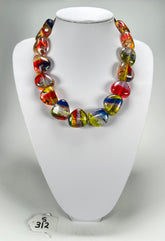 Sobral - Sobralita "Studio Pebbles" Resin Necklace ( 005224 )