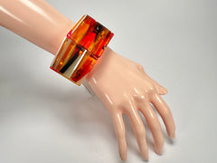 Sobral - Eco Amber "Mery" Elasticated Resin Bracelet ( 004575 )