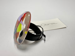 Sobral - Nuage "Poesia" Resin Ring ( 003597 ) - Size UK U / US 10