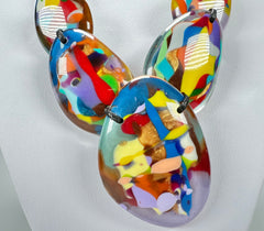 Sobral - Nuage "Singular" Resin Necklace ( 005458 )