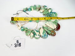 Sobral - Eteria "Marou" Resin Necklace ( 005422 )