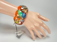 Sobral - Past Present "Copacabana" Elasticated Resin Bracelet ( 003275 )