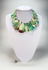 Sobral - Eteria "Marou" Resin Necklace ( 005422 )