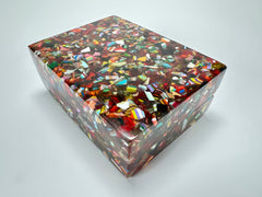 Sobral - Past Present "Encapsulada" Encapsulated Pieces Resin Jewellery Box ( 000303 )