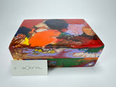Sobral - Multi-Colour "Encapsulada" Pollock Resin Jewellery Box ( 000303 )