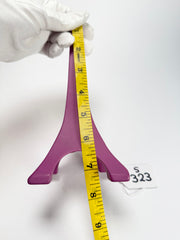 Sobral - Landmark "Eiffel Tower" Purple Large 18cm Statue Ornament ( 000000 )