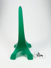 Sobral - Landmark "Eiffel Tower" Green Frost Large 18cm Statue Ornament ( 000745 )