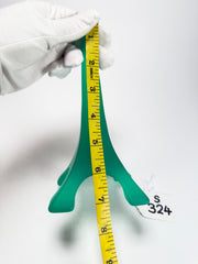 Sobral - Landmark "Eiffel Tower" Green Frost Large 18cm Statue Ornament ( 000745 )