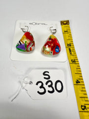 Sobral - Past Present "Gloria" Resin Earrings ( 003260 )