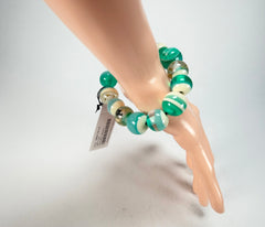 Sobral - Planets "Orbitalis" Neptune Elasticated Resin Bracelet ( 005454 )