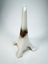 Sobral - Landmark "Eiffel Tower" Metalique Orlando White & Gold Large 18cm Statue Ornament ( 000000 )