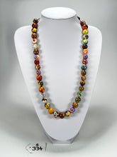 Sobral - Planets "Urano" Pollock Resin Necklace ( 005452 )