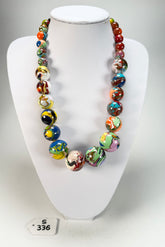 Sobral - Planets "Jupiter" Pollock Resin Necklace ( 005453 )