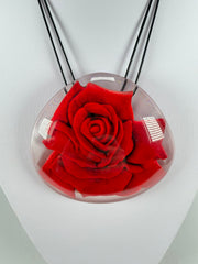 Sobral - Roses "WOW" Resin Necklace ( 003847 )