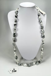 Sobral - Onda Gelo "Wave" Resin Necklace ( 005327 )