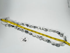 Sobral - Onda Gelo "Wave" Resin Necklace ( 005327 )