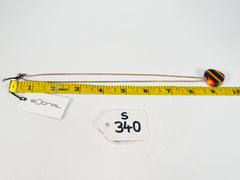 Sobral - Pop Pride "Heart" Resin AG Sliver Necklace ( 005314 )