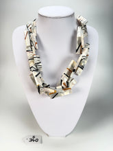 Sobral - Lágrima D'or "Neoconcretismo" Resin Necklace ( 003885 )