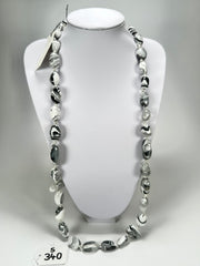 Sobral - Onda Gelo "Wave" Resin Necklace ( 005327 )