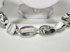 Sobral - Onda Gelo "Wave" Resin Necklace ( 005327 )