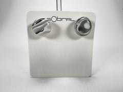 Sobral - Onda Gelo "Wave" Resin Earrings ( 005330 )