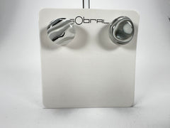 Sobral - Onda Gelo "Wave" Resin Earrings ( 005330 )